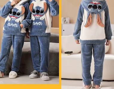 Pyjama stitch couple