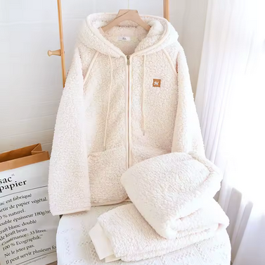 Pyjama a capuche coton