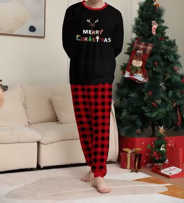 Ensemble de vêtements de nuit pour couple de Noël