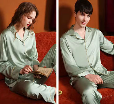 Pyjama costume soie mince