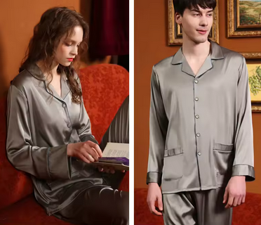 Pyjama costume soie mince